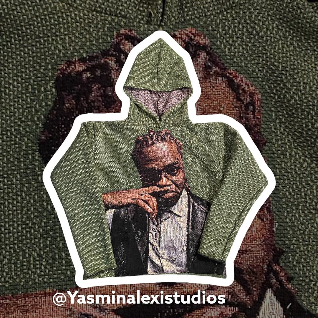 YSL Tapestry Hoodie yasminalexistudios