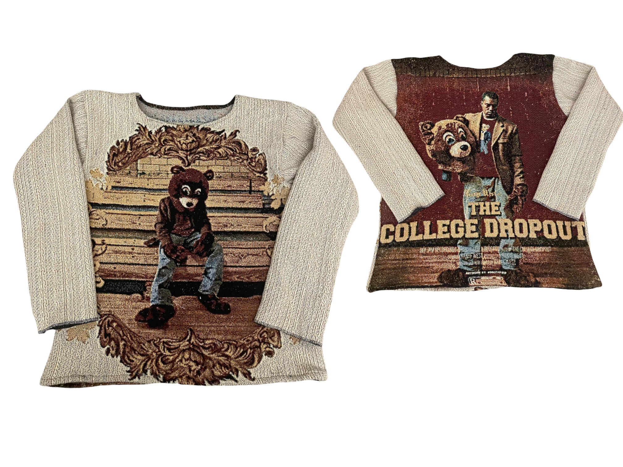 College dropout sweater preorder – yasminalexistudios